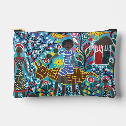 Kleine accessoiretas met afbeelding van Afrikaanse Etui (Voorkant)
