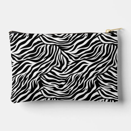 Kleine Accessoirezak Zebra Print Etui (Achterkant)