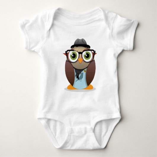 Kleine afdruk van Hipster Owl (Voorkant)