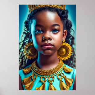 Kleine Afrikaanse prinses, Black-History-Month Her Poster