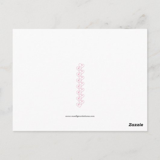 kleine Afrikaanse Valentijn Briefkaart (Achterkant)