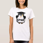 Kleine Afstudeerder Penguin Afstuderen Gift T-shirt (Voorkant)