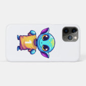 Kleine Alien Case-Mate iPhone Case (Achterkant (horizontaal))