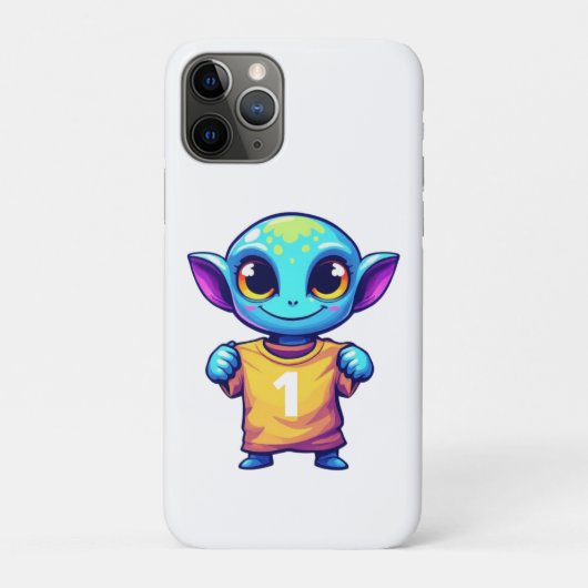 Kleine Alien Case-Mate iPhone Case (Achterkant)