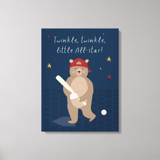 Kleine All-Star  Canvas Afdruk (Voorkant)