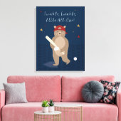 Kleine All-Star  Canvas Afdruk (Insitu (Woonkamer))