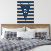 Kleine All-Star Wimpel Canvas Print (Insitu (Slaapkamer))
