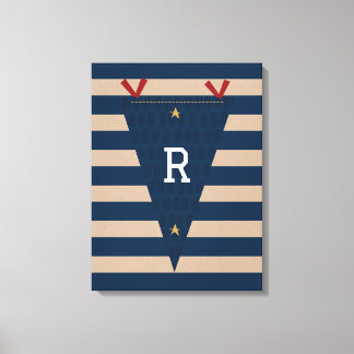 Kleine All-Star Wimpel Canvas Print