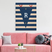 Kleine All-Star Wimpel Canvas Print (Insitu (Woonkamer))