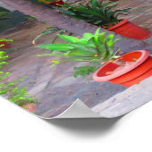 Kleine Alley in Sevilla, Spanje - Poster (Hoek)