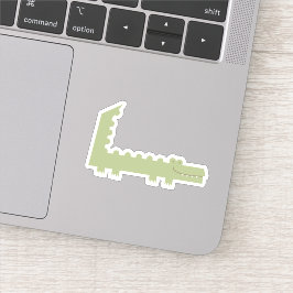 Kleine Alligator Sticker