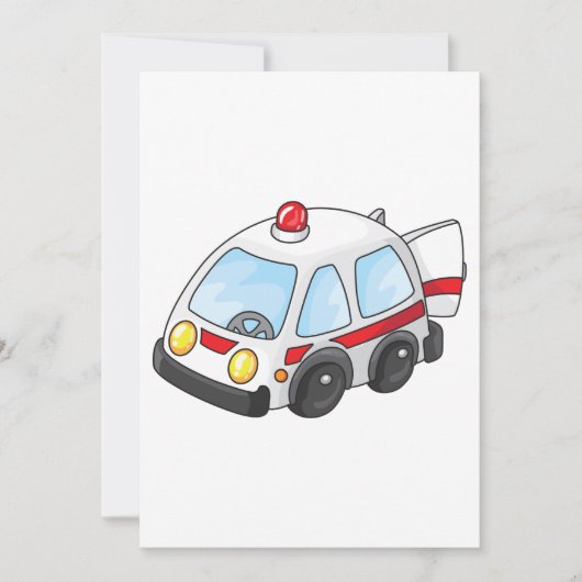 Kleine Ambulance Kaart (Voorkant)