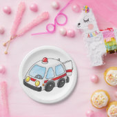 Kleine Ambulance Papieren Bordje (Feest)