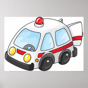 Kleine Ambulance Poster