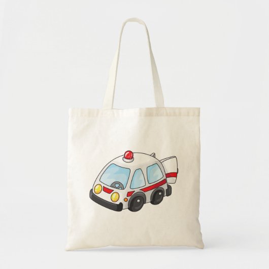 Kleine Ambulance Tote Bag (Voorkant)