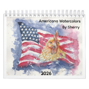 Kleine Americana-kalender van Sherry Jarvis Kalender