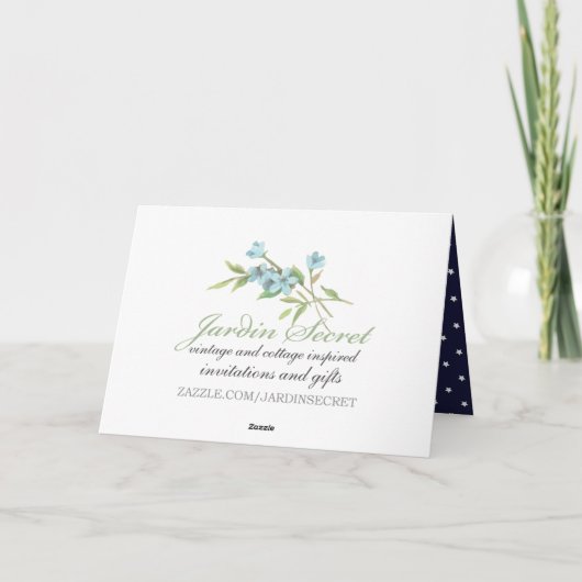 Kleine Amerikaanse jongen 4 juli Kaart (Achterkant)