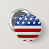 Kleine Amerikaanse vlag Ronde Button 5,7 Cm (Voorkant /achterkant)