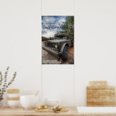 Kleine AMM-draagtas, niet te stoppen Poster (Keuken)