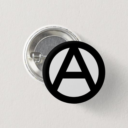 Kleine Anarchy-knop Ronde Button 3,2 Cm (Voorkant /achterkant)