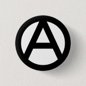 Kleine Anarchy-knop Ronde Button 3,2 Cm (Voorkant)