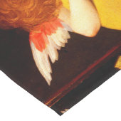 KLEINE ANGEL SPEELT LUTE Muziek die Cherub Pap maa Lange Tafelloper (Hoek)