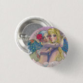 Kleine Angelsaksen Ronde Button 3,2 Cm (Voorkant /achterkant)