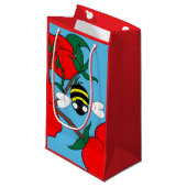 Kleine Appelcadeautas Klein Cadeauzakje (Voorkant Gekanteld)