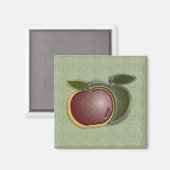 Kleine appels (sage) Magnet (Voorkant / Achterkant)