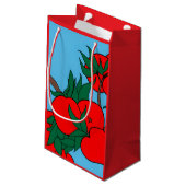 Kleine Apple Gift Bag Klein Cadeauzakje (Achterkant Gekanteld)