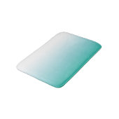KLEINE AQUA OMBRE BATH MAT (Gekanteld)