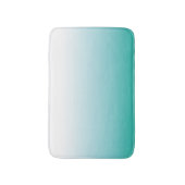 KLEINE AQUA OMBRE BATH MAT (Voorkant Verticaal)