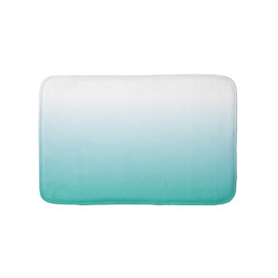 KLEINE AQUA OMBRE BATH MAT