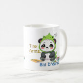 Kleine armen, grote dromen. koffiemok (Voorkant rechts)