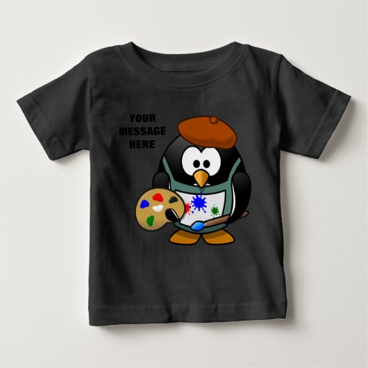 Kleine artistieke T-shirt (Voorkant)