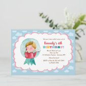 Kleine artistieke uitnodiging (Staand voorkant)