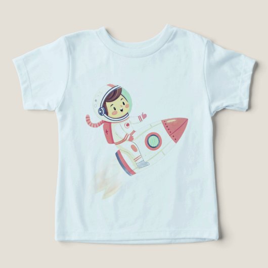 Kleine astronaut – dromerige ruimteverkenner kind  (Design voorkant)