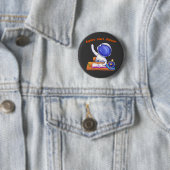 kleine astronaut Studie Ronde Button 5,7 Cm (In situ)