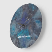 Kleine astronautenruimte grote klok (Hoek)