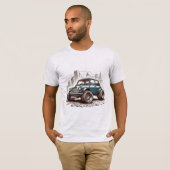 kleine auto t-shirt (Voorkant volledig)