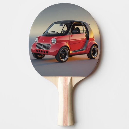 kleine auto tafeltennisbatje (Voorkant)