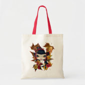 Kleine Autumn Leaves gothic fairy Bag Tote Bag (Voorkant)