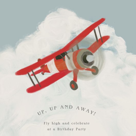 Kleine Aviator-kinderen van afgelopen dag Kaart