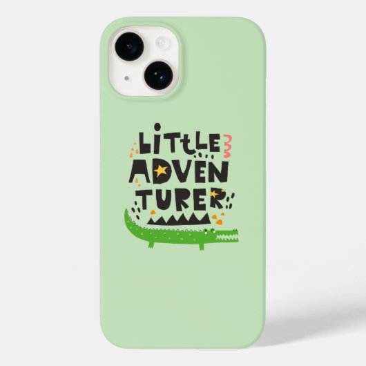 Kleine avonturier Alligator Case-Mate iPhone Case (Achterkant)