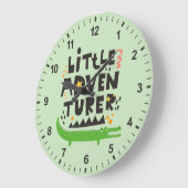 Kleine avonturier Alligator Grote Klok (Hoek)