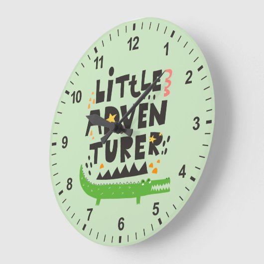 Kleine avonturier Alligator Grote Klok (Hoek)