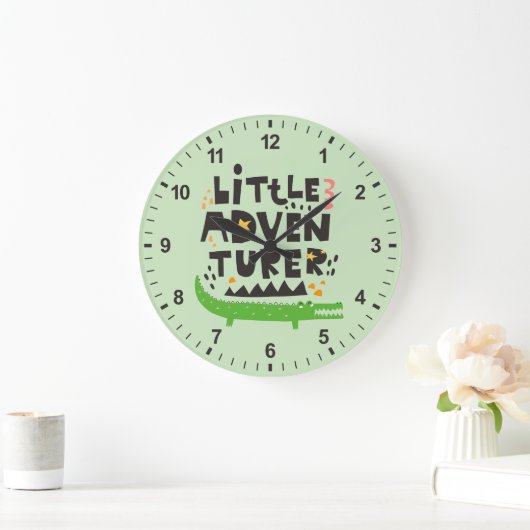 Kleine avonturier Alligator Grote Klok (Huis)