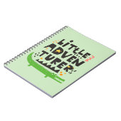 Kleine avonturier Alligator Notitieboek (Linkerzijde)