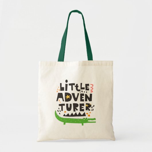 Kleine avonturier Alligator Tote Bag (Voorkant)
