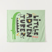 Kleine avonturier Alligator Wandkleed (Voorkant (horizontaal))